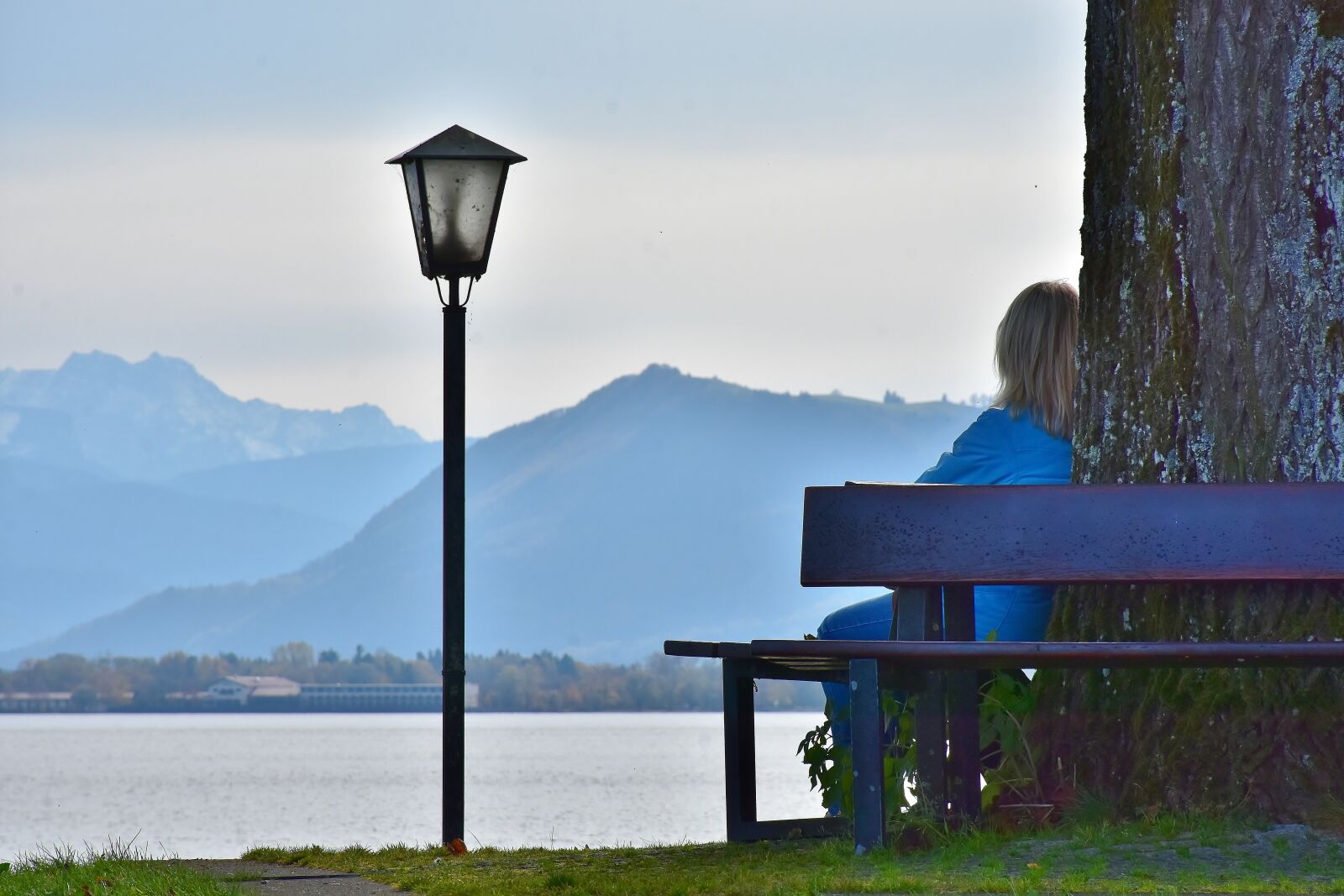Nikon D7200 sample photo. Woman, sit, panorama photography