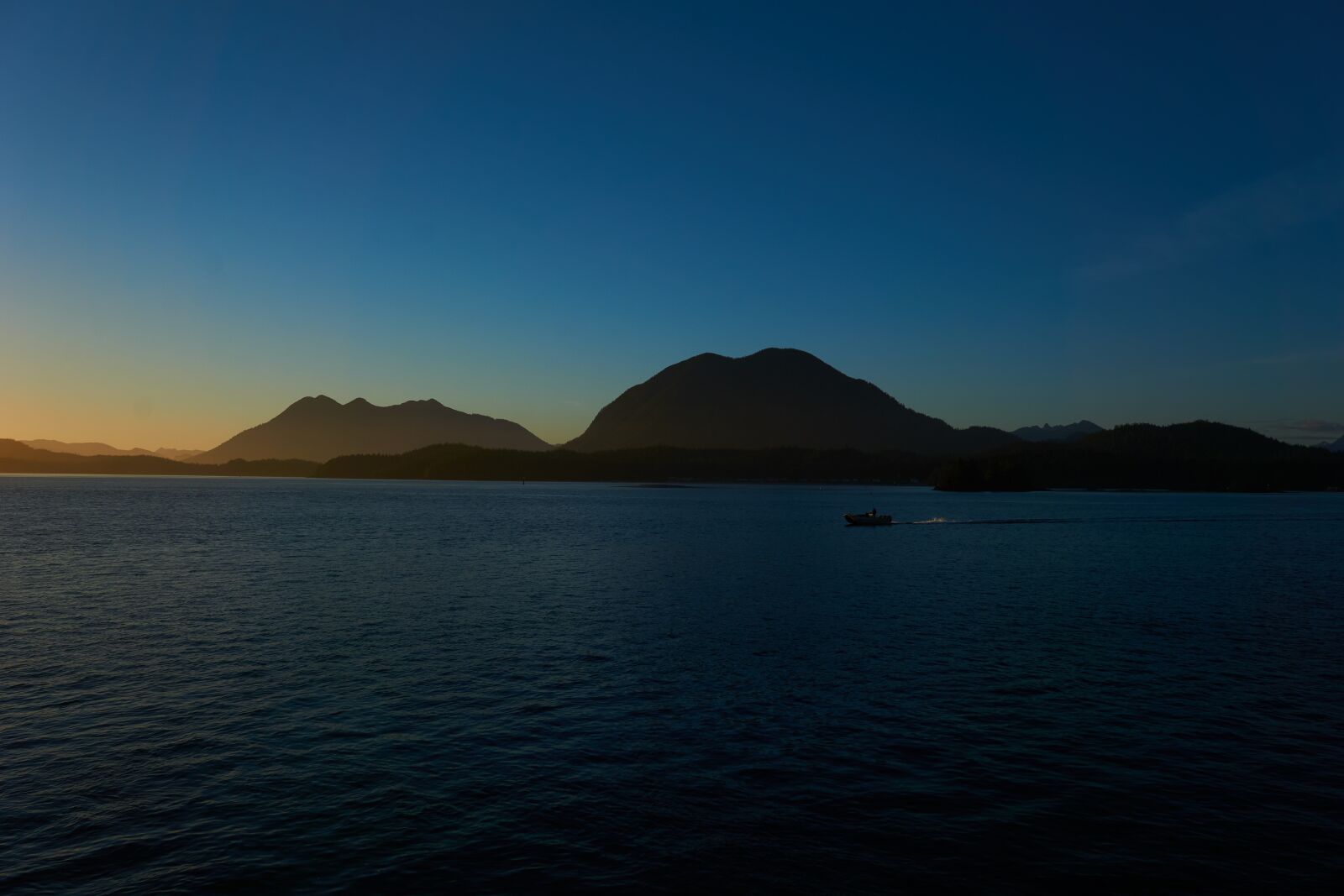 Sigma 19mm F2.8 EX DN sample photo. Tofino, mountains, sunset photography
