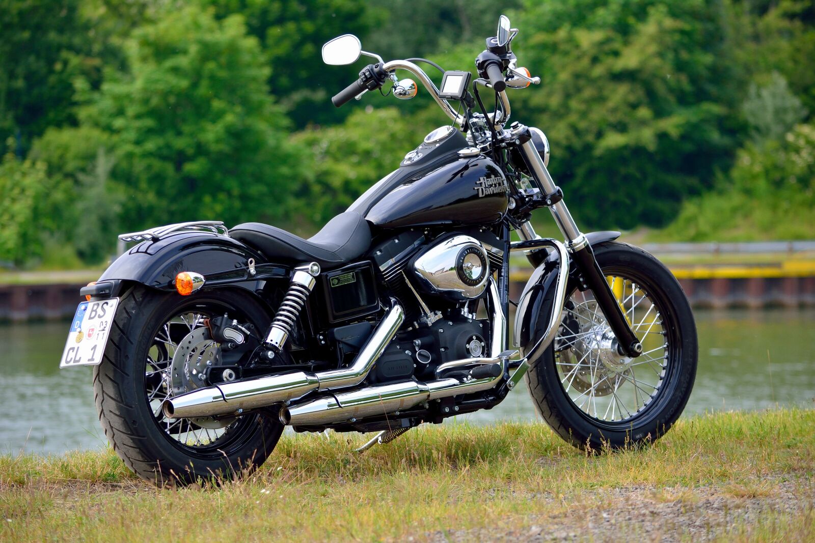 Nikon D5200 sample photo. Harley, tiefenschärfe, water photography