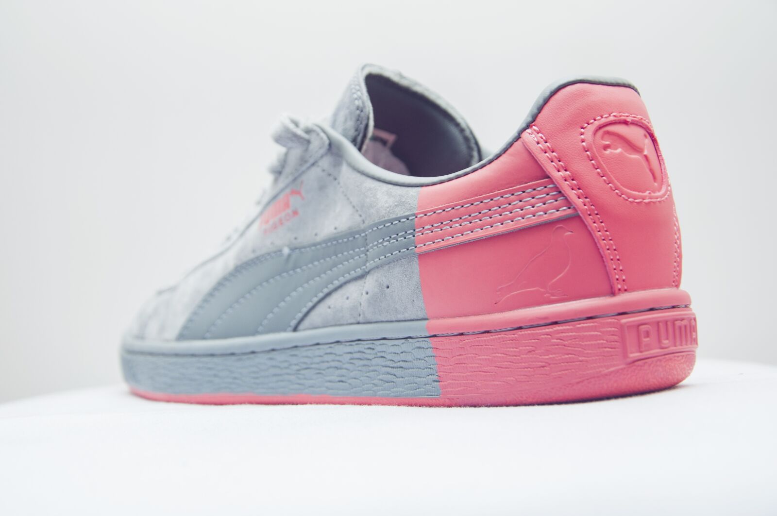 Nikon D90 sample photo. Puma, dove, sneakers photography