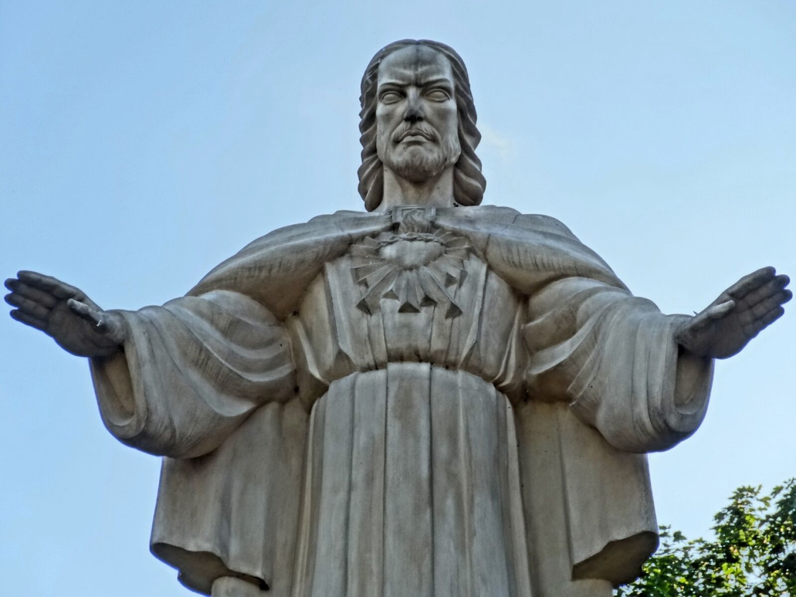 Sony Cyber-shot DSC-HX20V sample photo. Jesus christ, monument, bydgoszcz photography