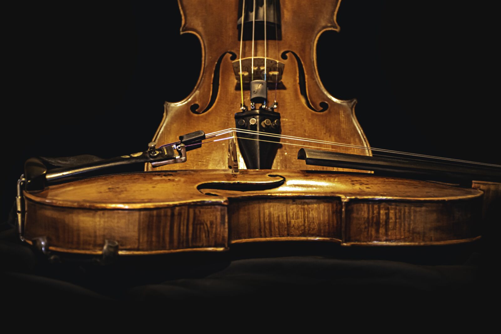 Nikon D5600 sample photo. Old-timers, violin, musical instrument photography