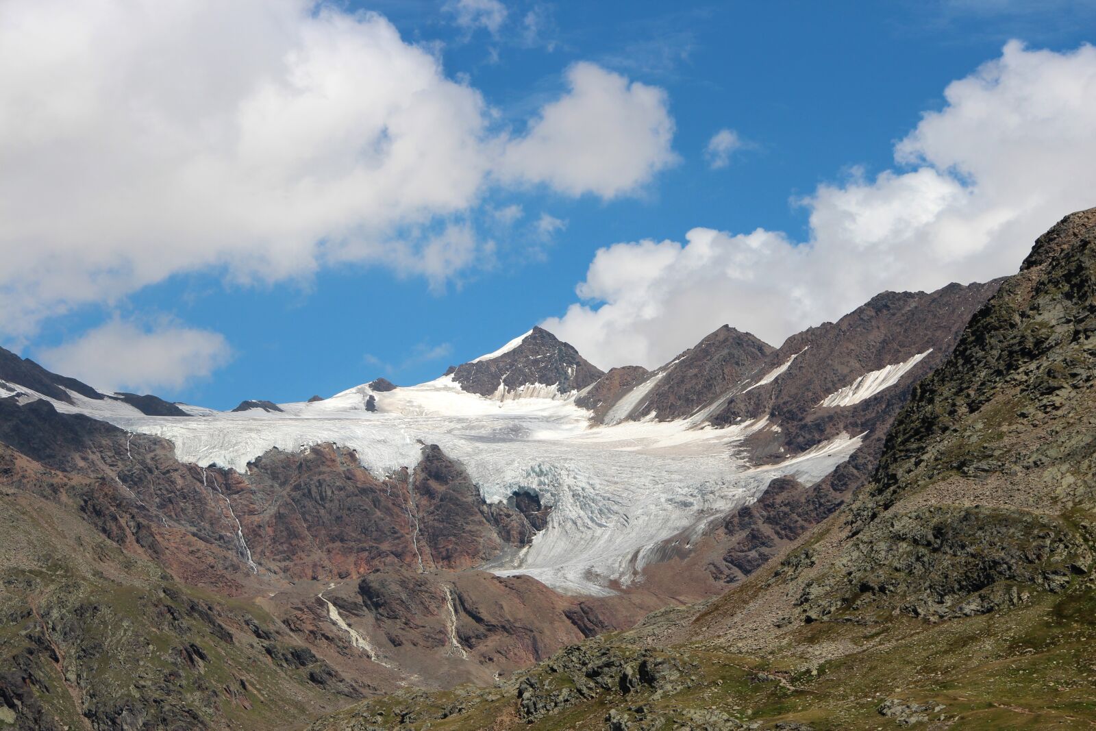 Canon EF-S 18-135mm F3.5-5.6 IS sample photo. Alpine, glacier, italy photography