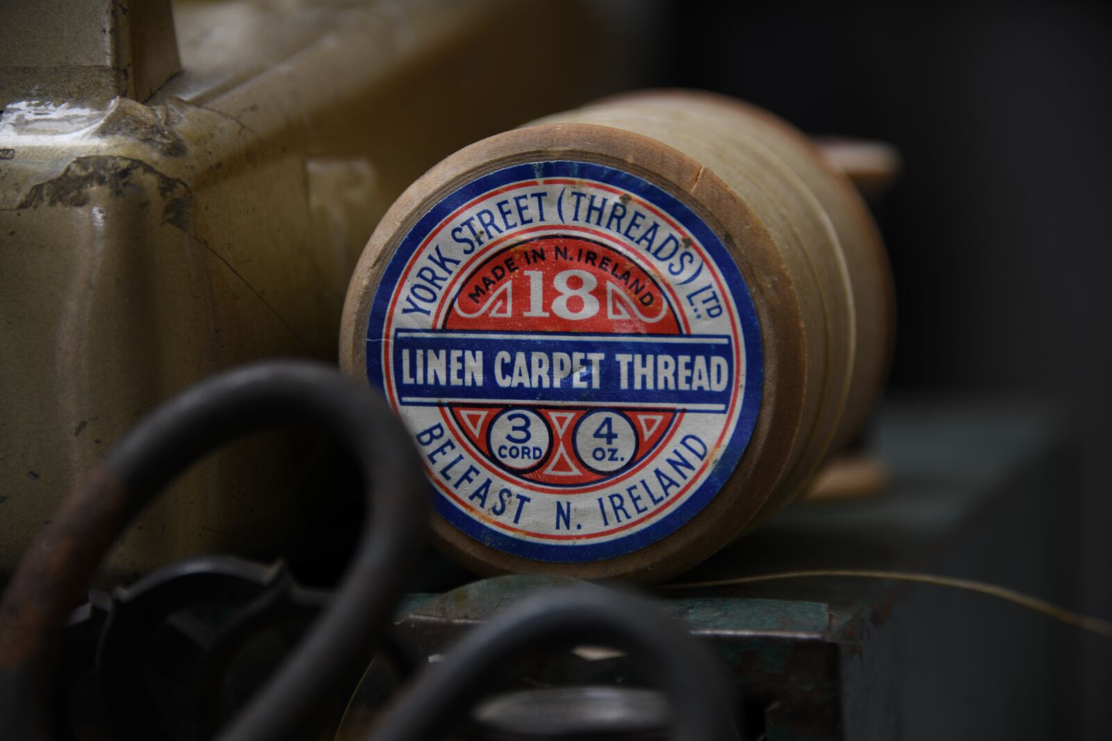 Nikon D850 sample photo. Sewing, thread, scissor photography