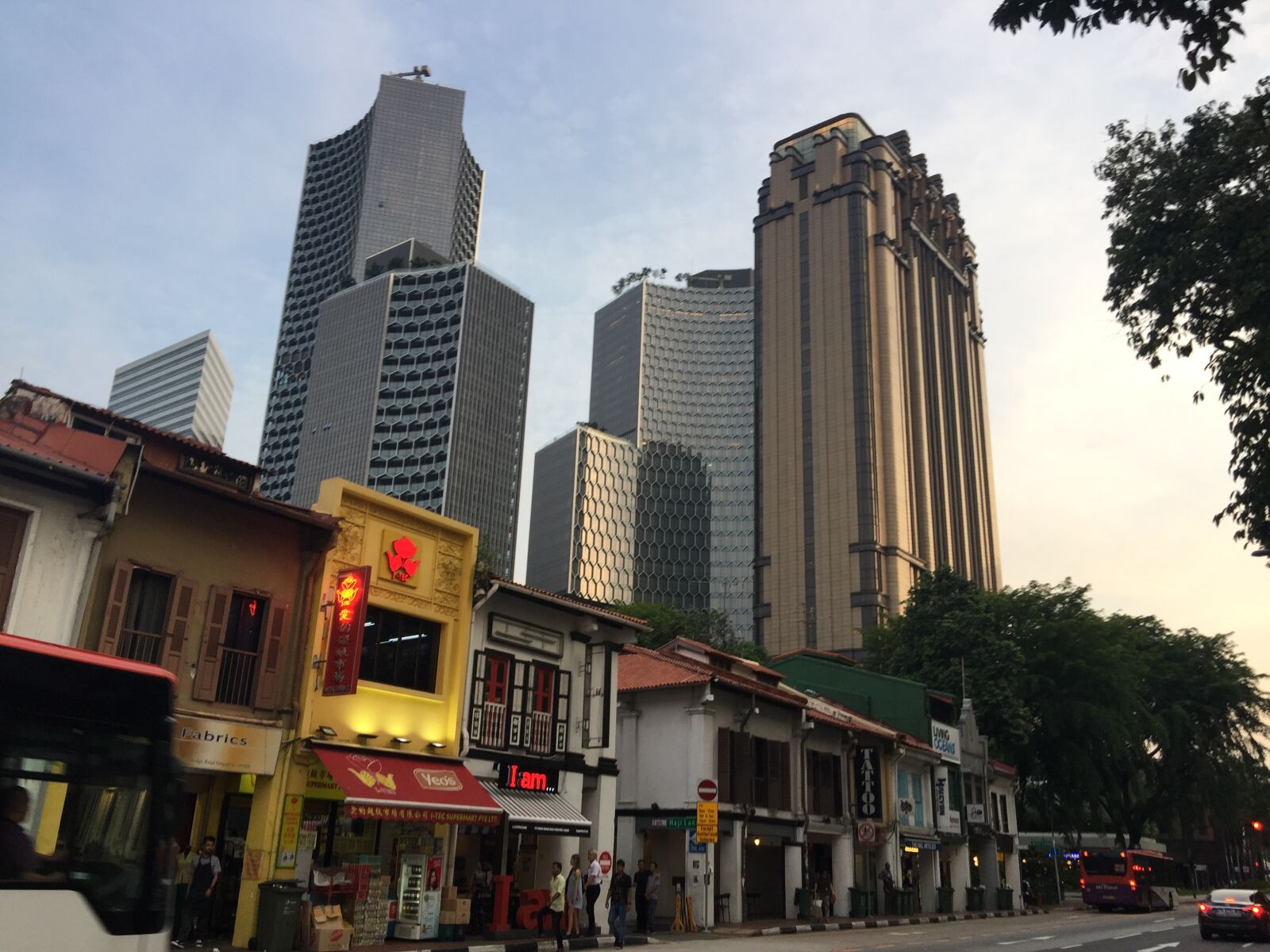 iPhone 6 Plus back camera 4.15mm f/2.2 sample photo. Chinatown, singapore photography