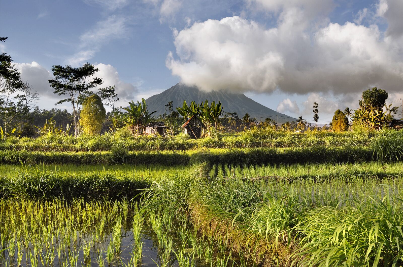 Nikon D90 sample photo. Volcano, mood, panorama photography