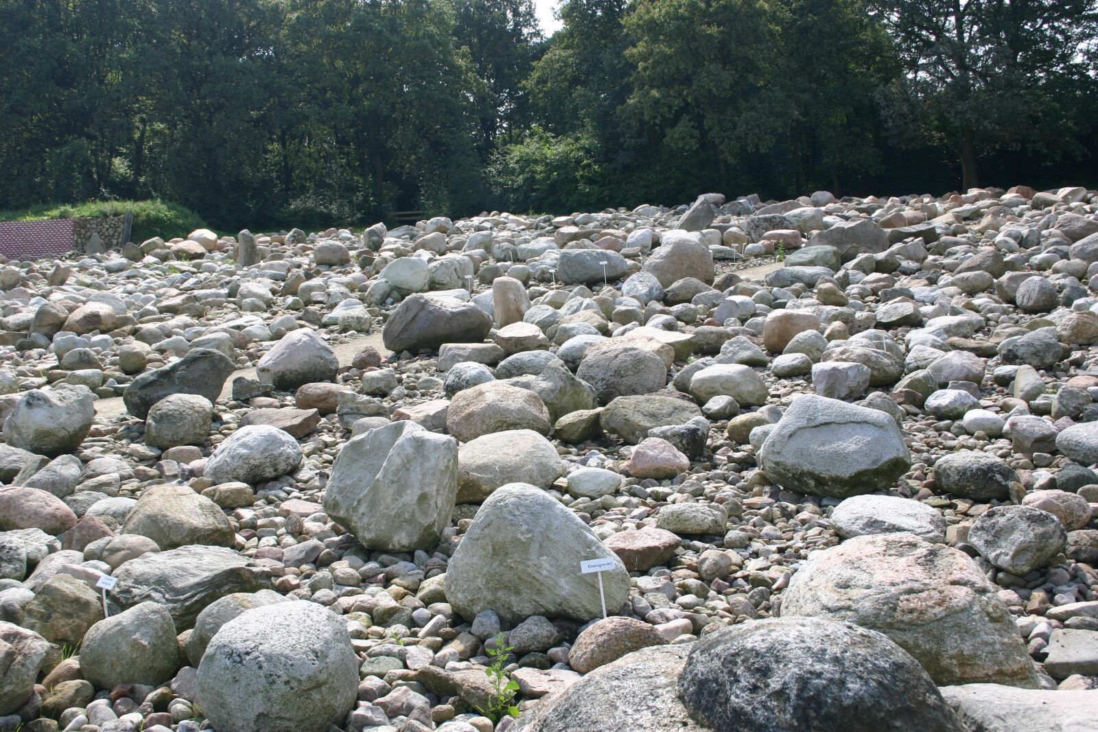 Canon EOS 300D (EOS Digital Rebel / EOS Kiss Digital) sample photo. Rock, boulders, hunebedcentrum photography