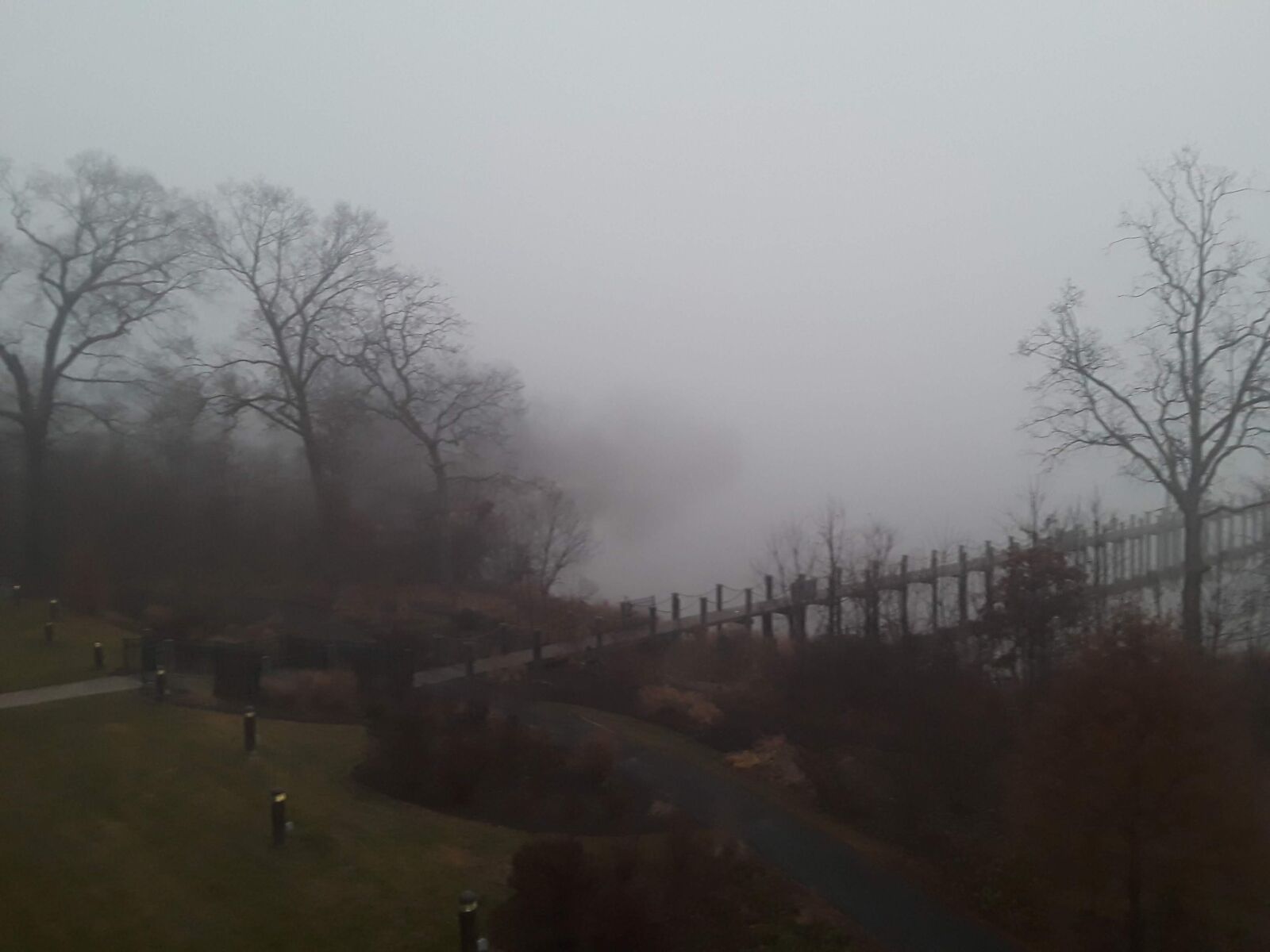 Samsung Galaxy J7 Pop sample photo. Foggy, morning, landscape photography