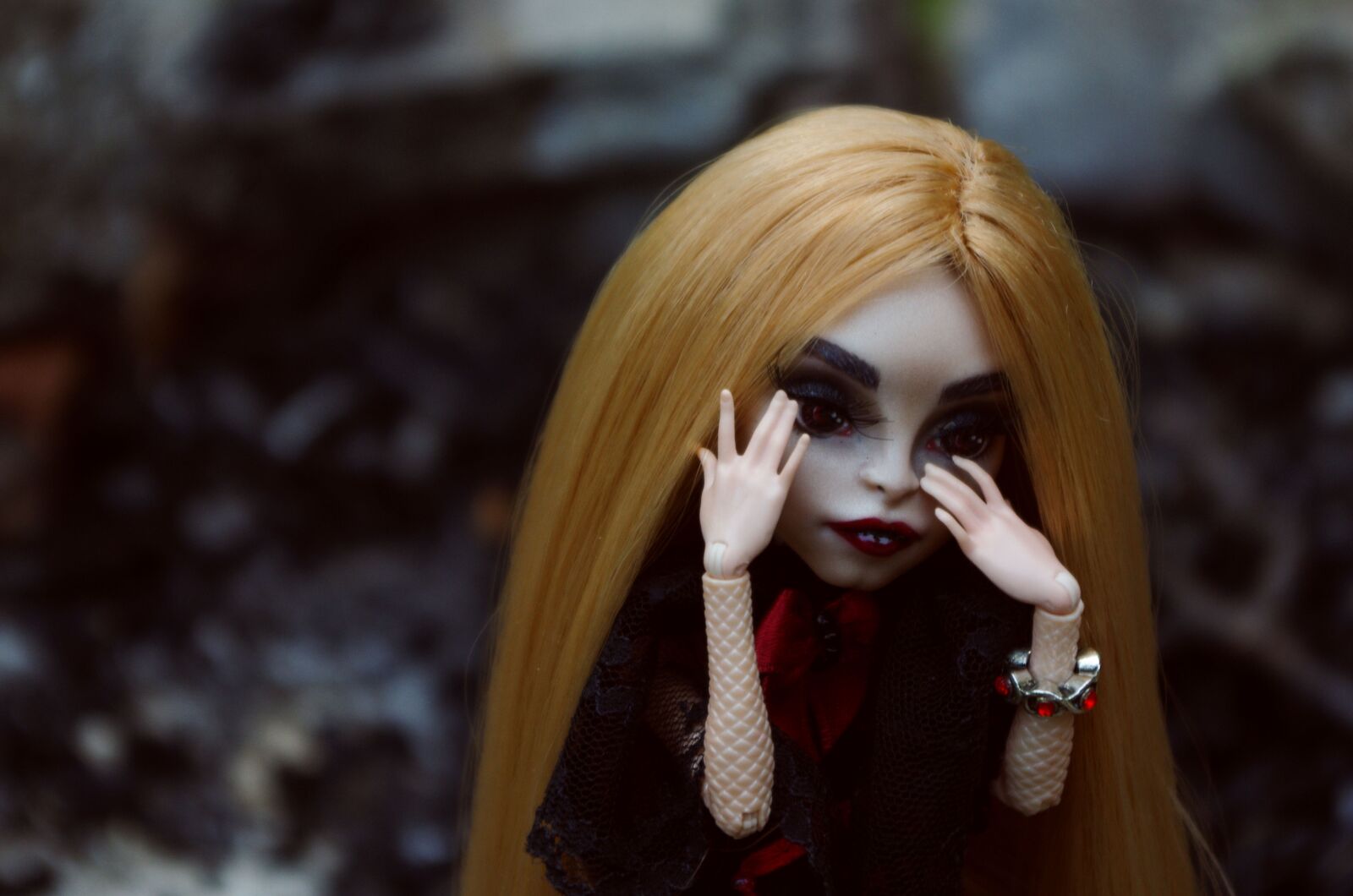 Pentax K-5 sample photo. Baby doll, miniature, puppet photography