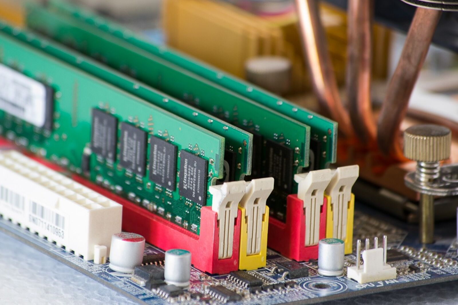 Nikon D3100 sample photo. Memory chips, memory, ram photography