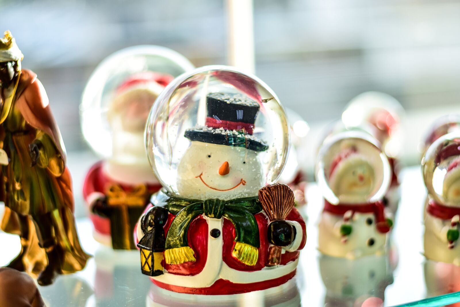 Nikon D3400 sample photo. Santa claus, christmas, ornament photography
