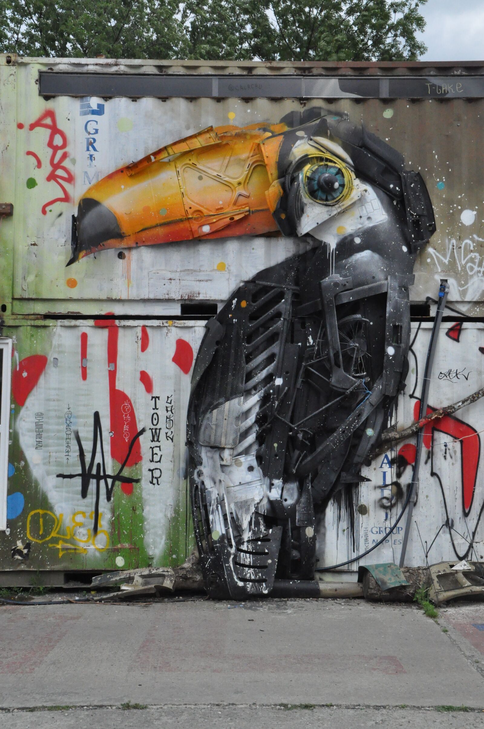 Nikon D5000 sample photo. Berlin, street art, graffiti photography