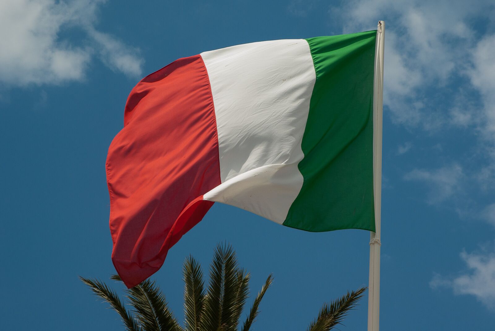 Pentax K10D sample photo. Italy, flag, state photography