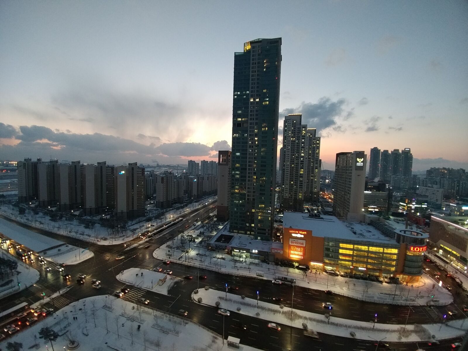 LG V20 sample photo. Cheongna, incheon, winter photography