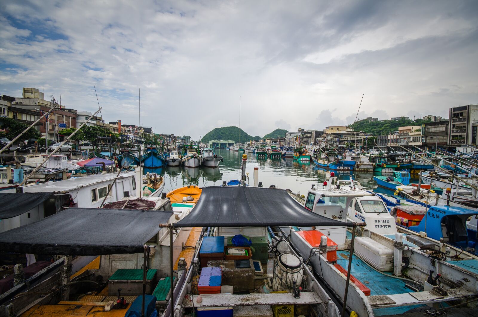 Nikon D7000 sample photo. Fishing boats, fishing port photography