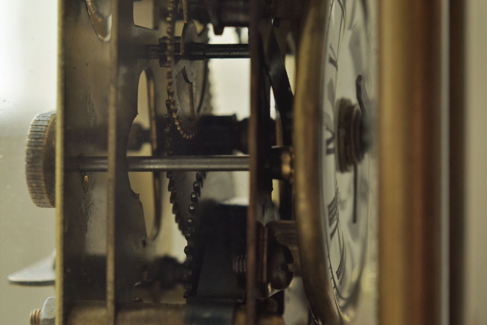 Nikon D7000 sample photo. Machine, clock, wheels photography