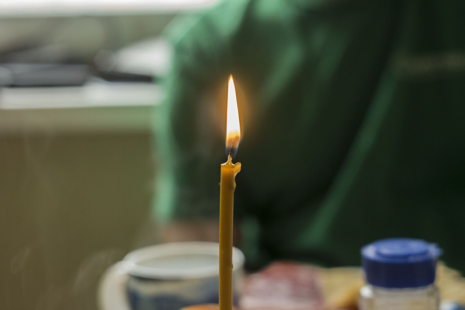 Canon EOS 550D (EOS Rebel T2i / EOS Kiss X4) sample photo. Candle, fire, flame photography
