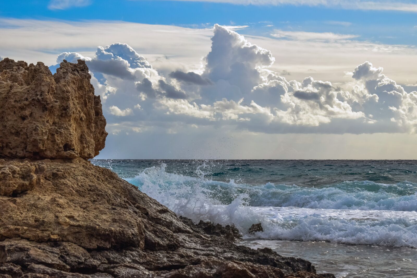 Nikon D3300 sample photo. Rocky coast, nature, waves photography