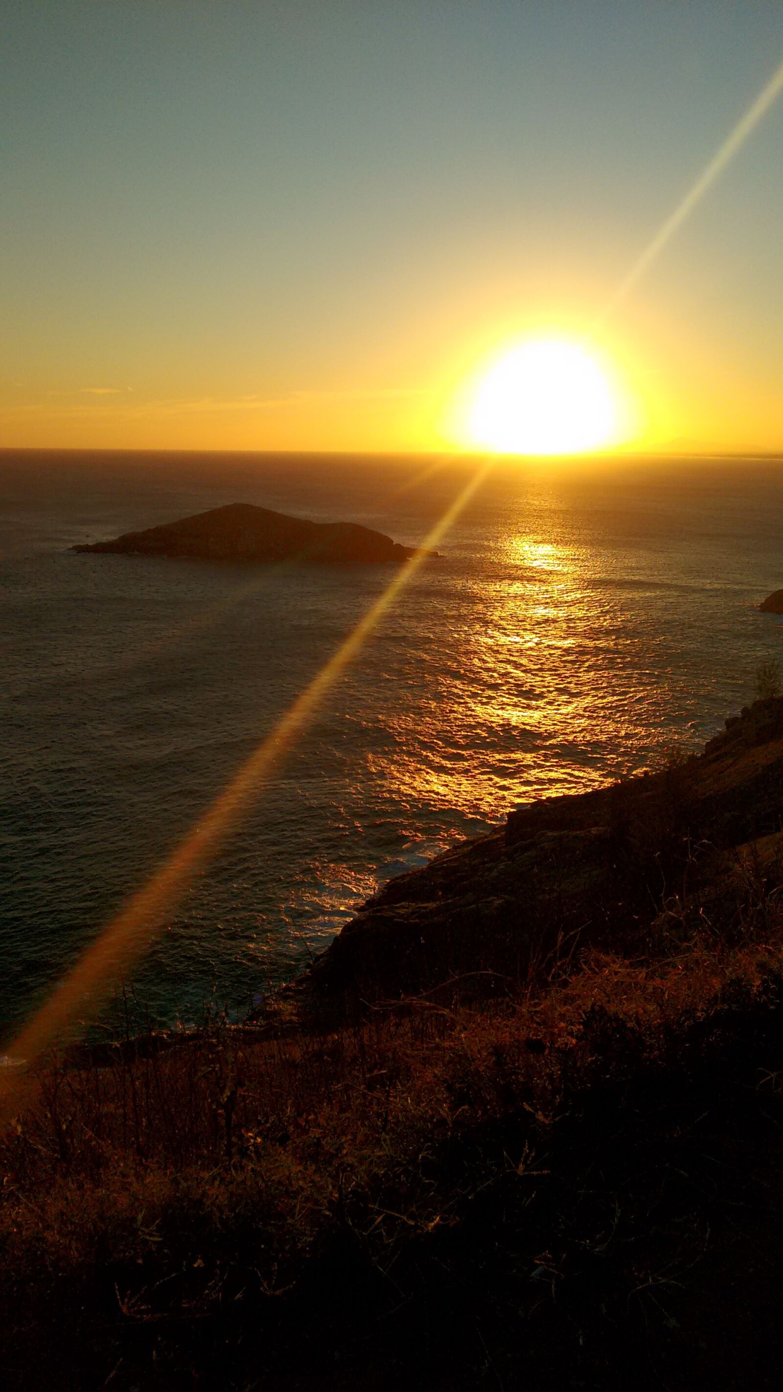 Motorola Moto G (2nd Gen) sample photo. Sunset, mar, sol photography
