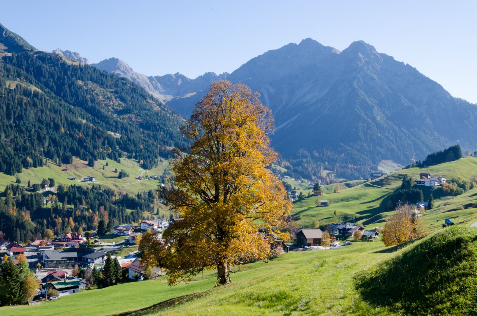 Nikon D5100 sample photo. Hirschegg, austria, trail photography