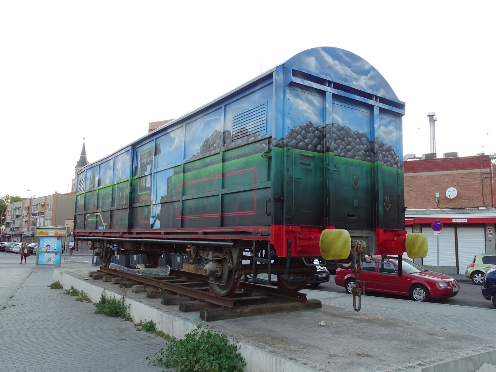 Sony Cyber-shot DSC-HX400V sample photo. Train, art, grafi photography