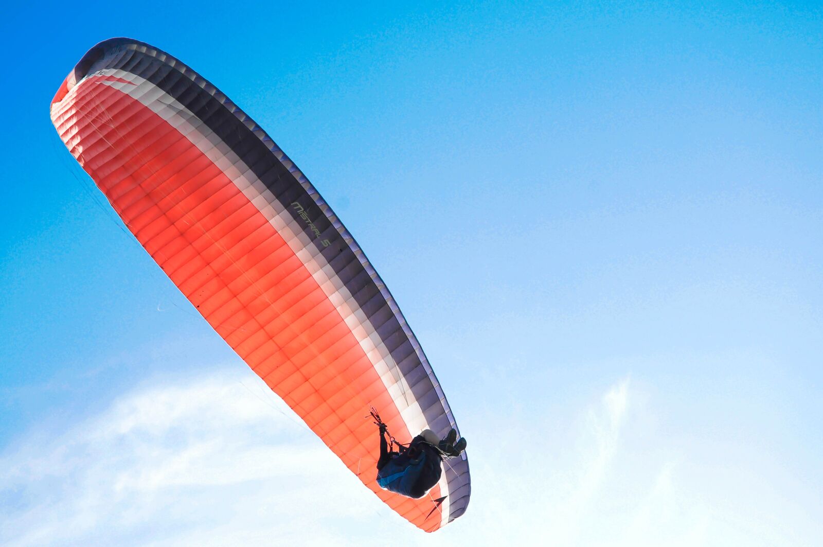 Nikon D90 sample photo. Paragliding, sky, wind photography