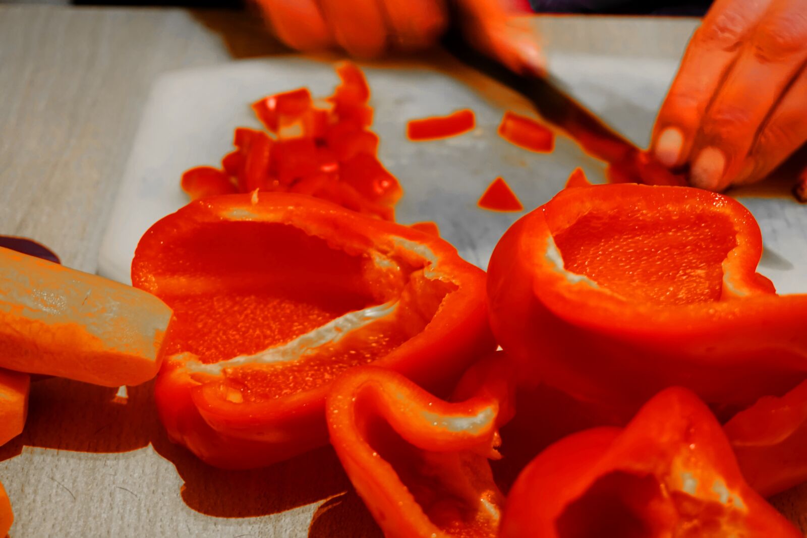 Sony a6000 sample photo. Paprika, kitchen, food photography