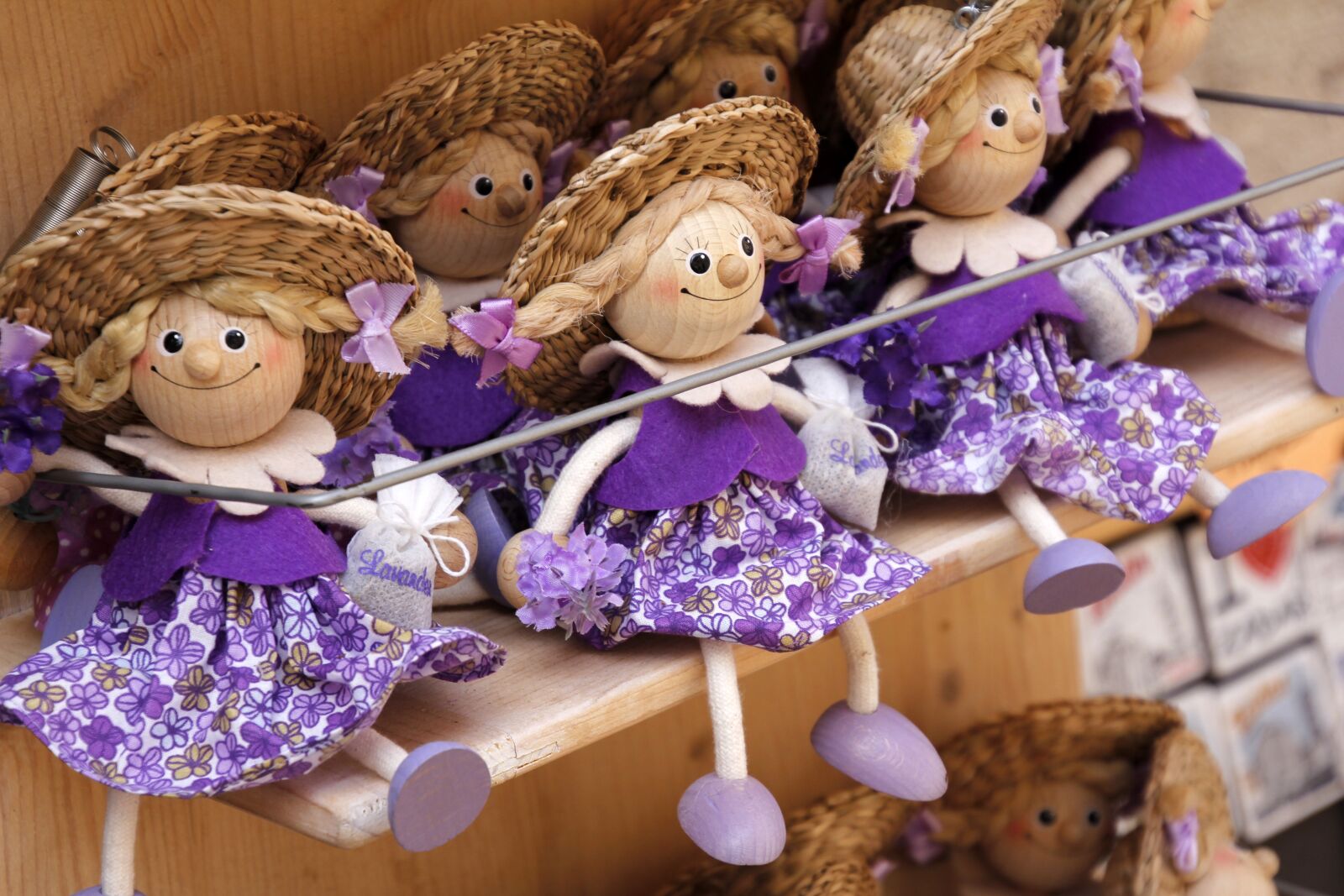Canon EOS 60D sample photo. Lavender, dolls, lavender doll photography