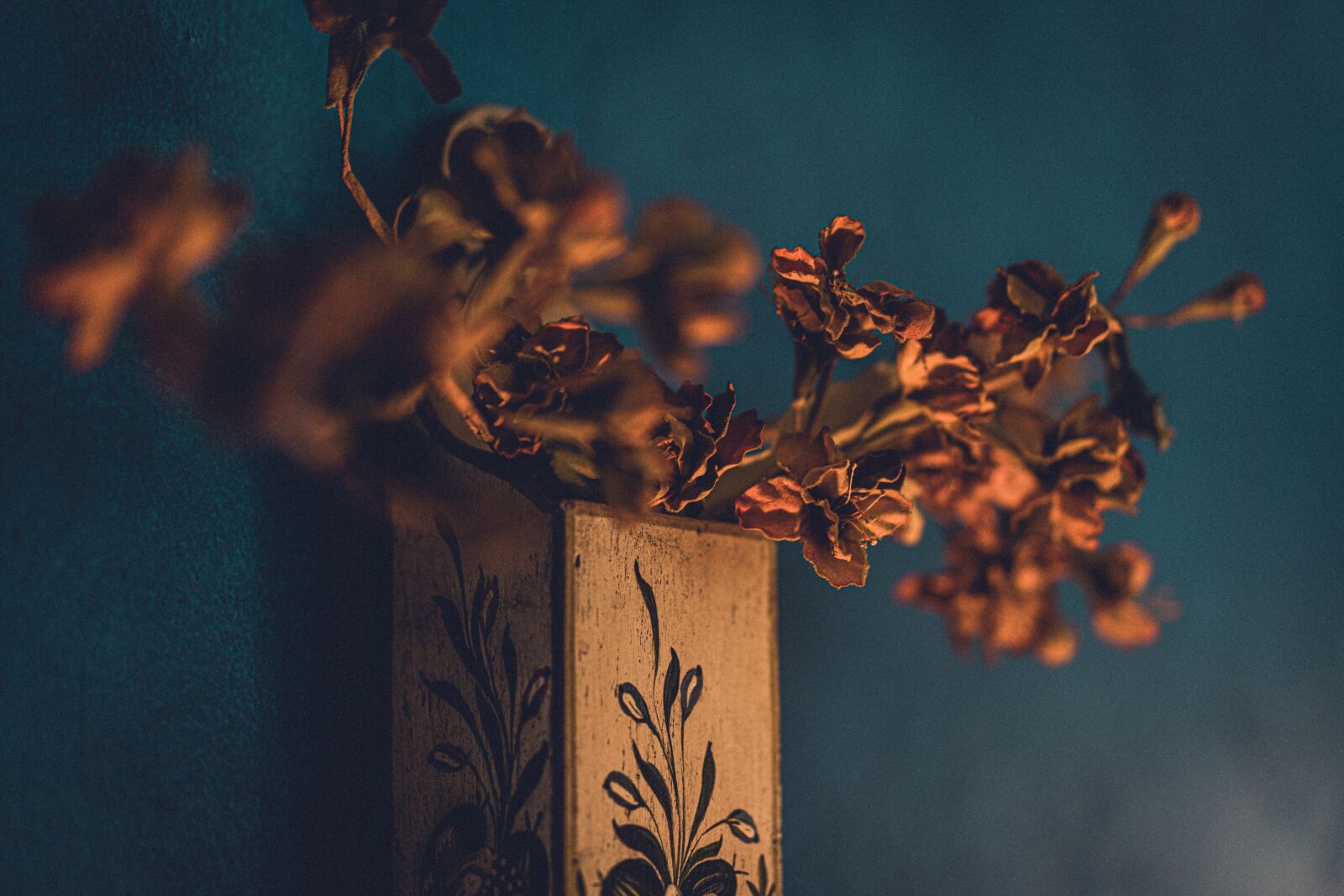 Sony Sonnar T* FE 55mm F1.8 ZA sample photo. Flowers, trim, wall photography