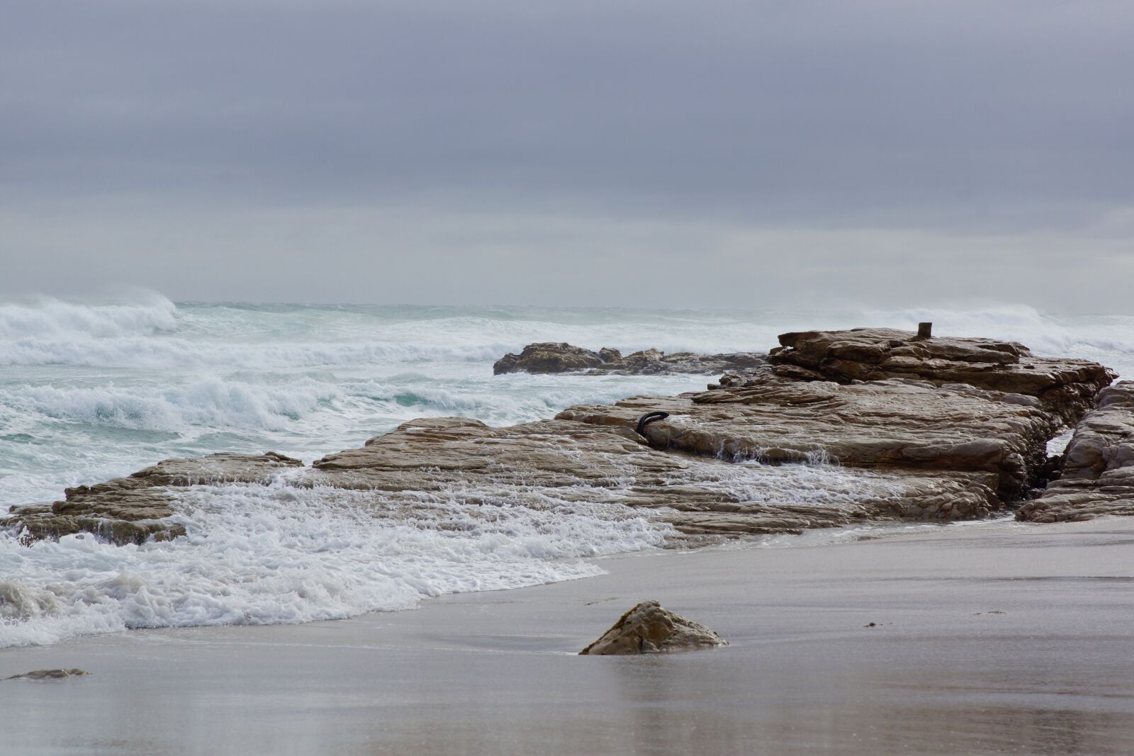 Sony SLT-A65 (SLT-A65V) + 24-70mm F2.8 sample photo. Sea, atlantic, wave photography