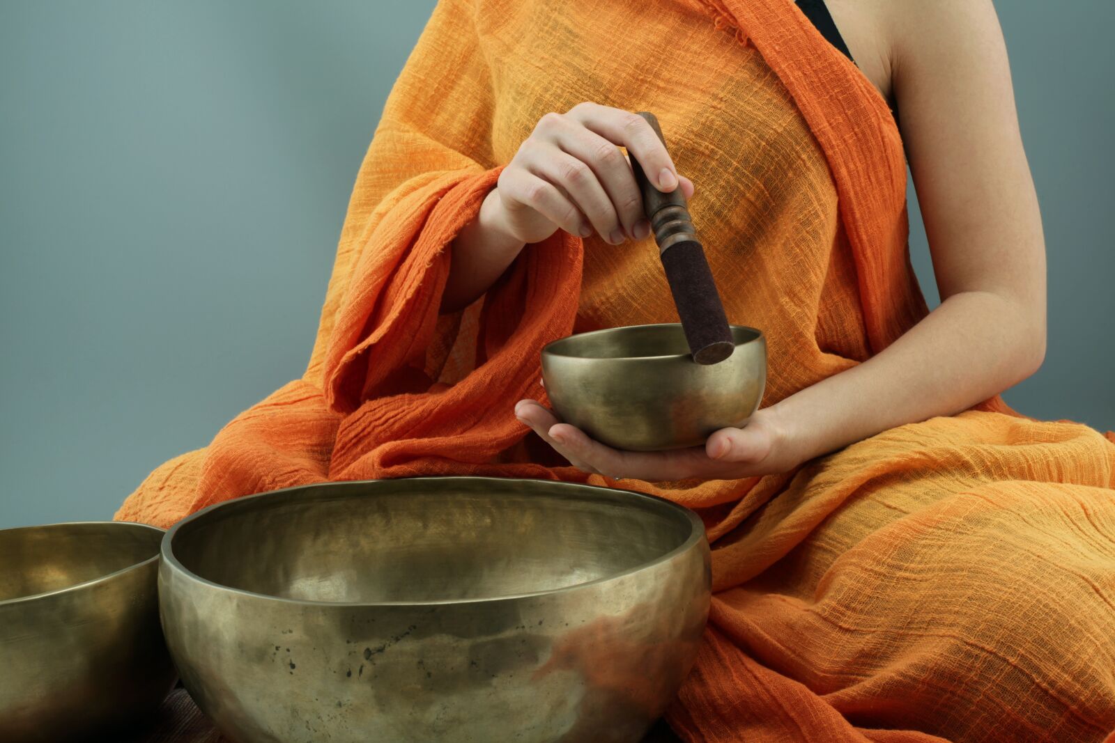 Canon EOS 5D Mark II sample photo. Singing bowls, sound, meditation photography