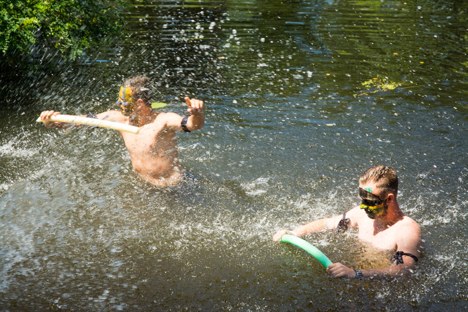 Nikon D7100 sample photo. Camp, dip, forest, pine photography