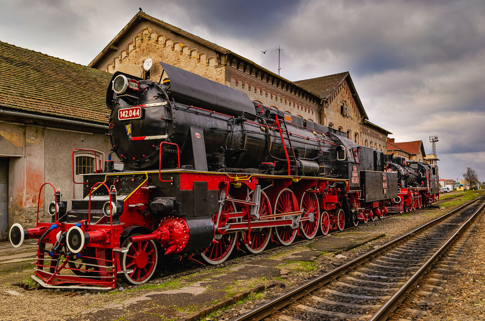 Nikon D3100 sample photo. Steam locomotive photography