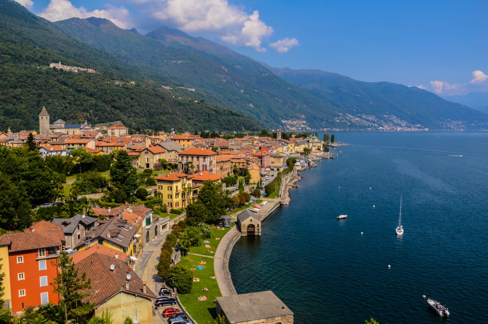 Nikon D3200 sample photo. Lago maggiore, lake, italy photography