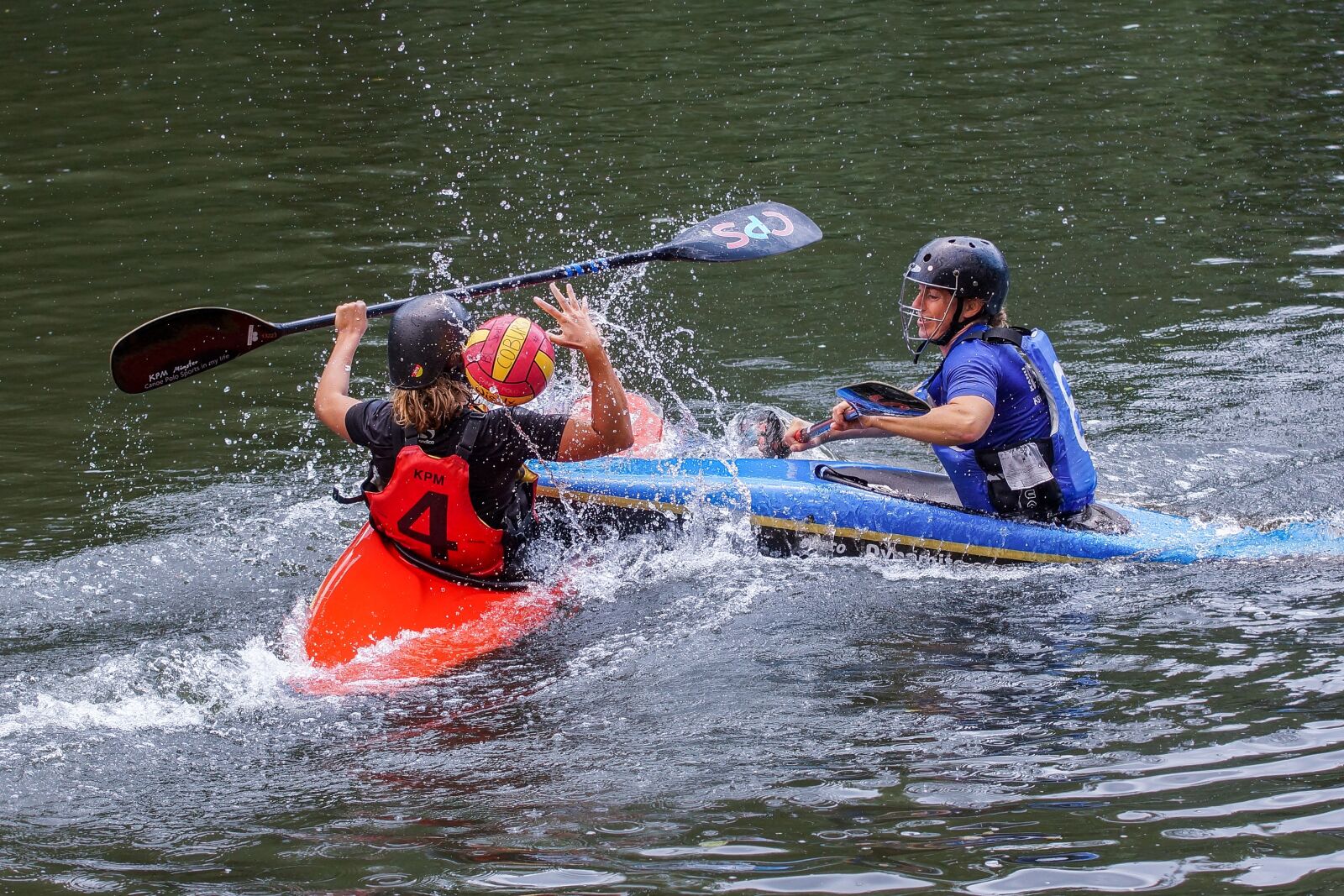 Sony SLT-A77 sample photo. Canoe polo, bundesliga, ladies photography