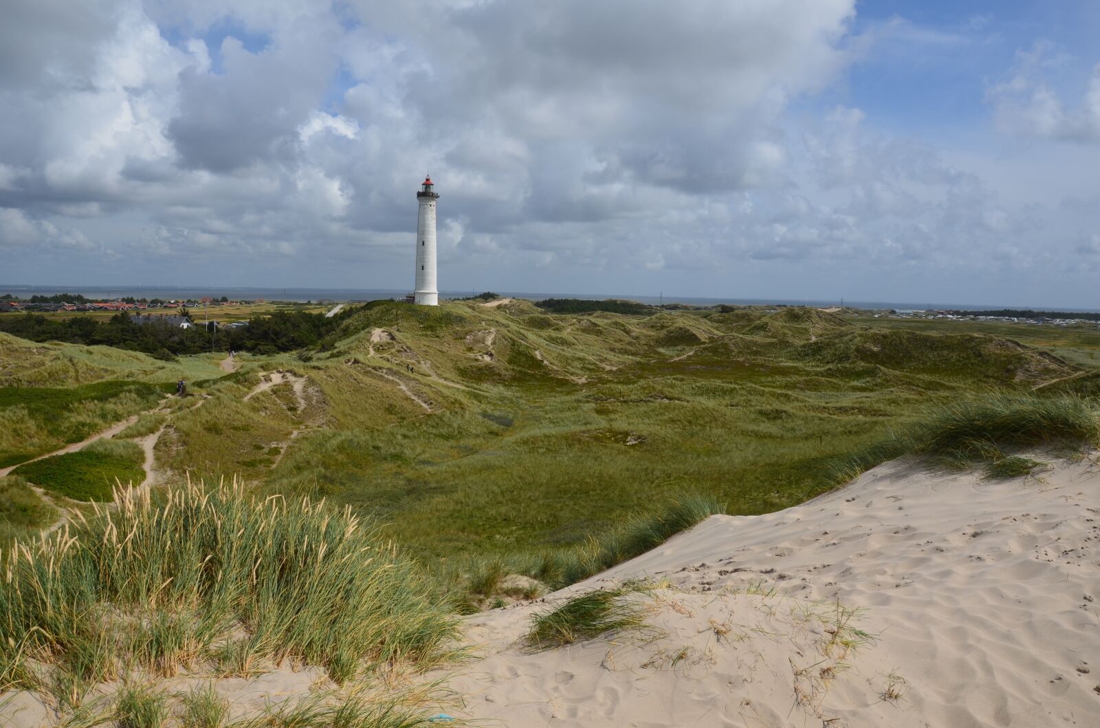 Nikon D5100 sample photo. Denmark, north sea, lighthouse photography