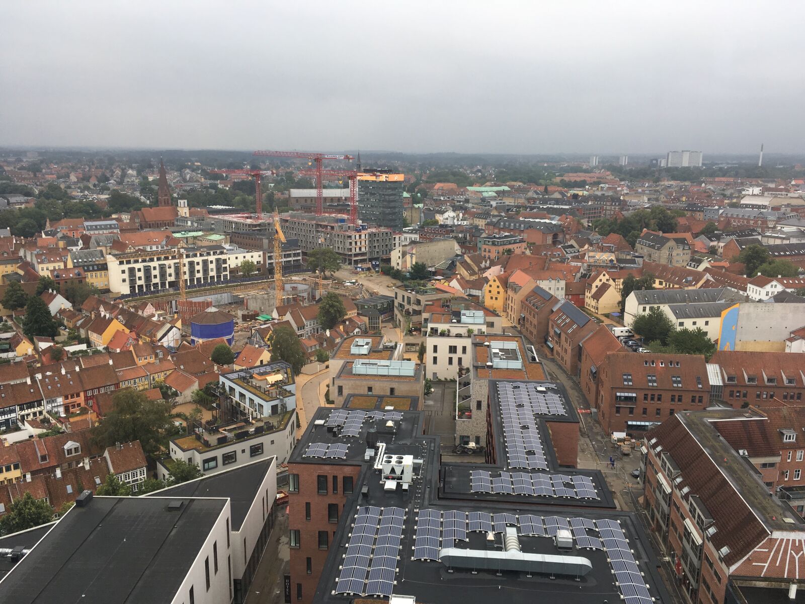 iPhone SE back camera 4.15mm f/2.2 sample photo. View, tbt tower, odense photography