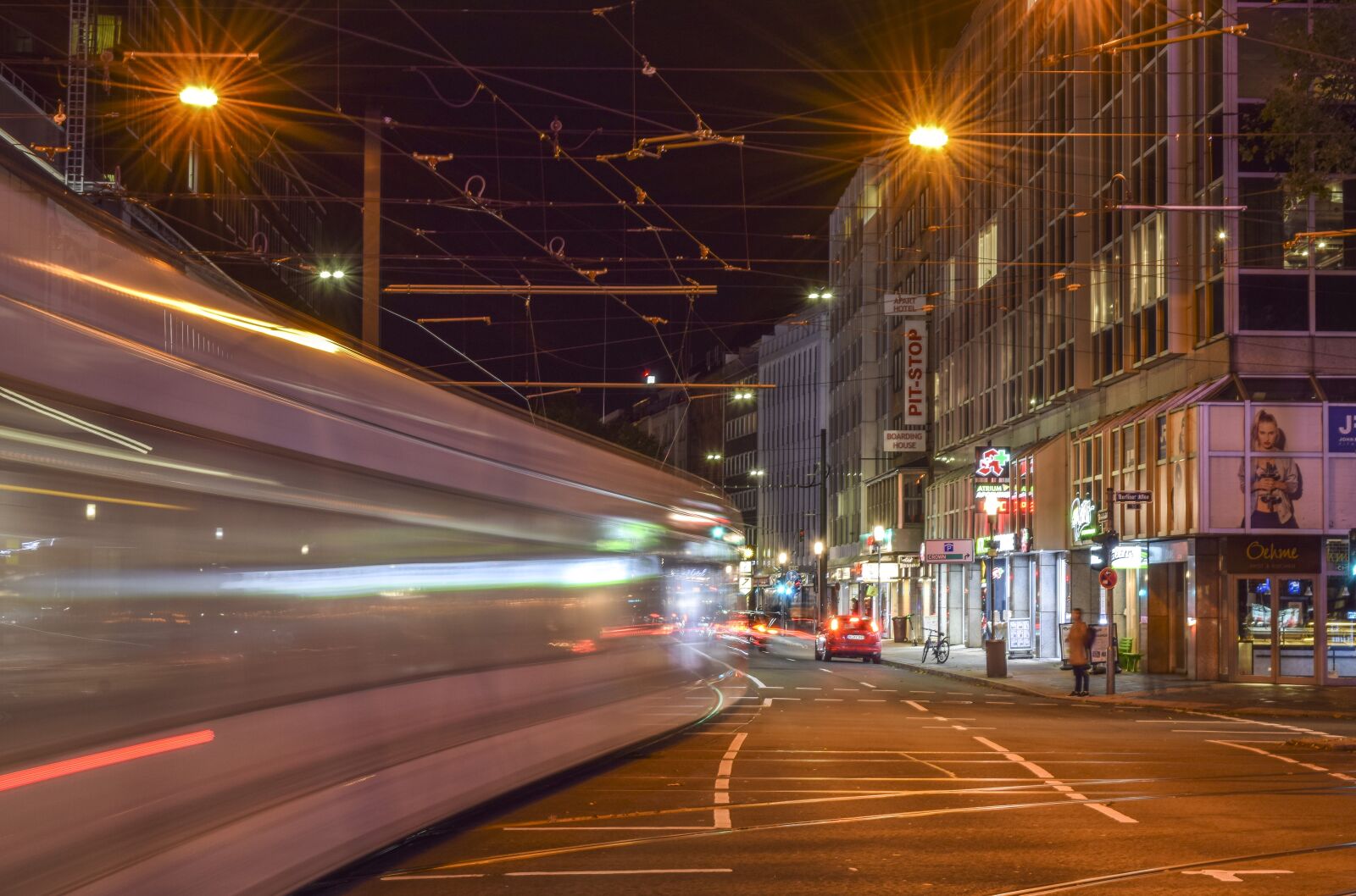 Nikon D3300 sample photo. Road, night, city photography