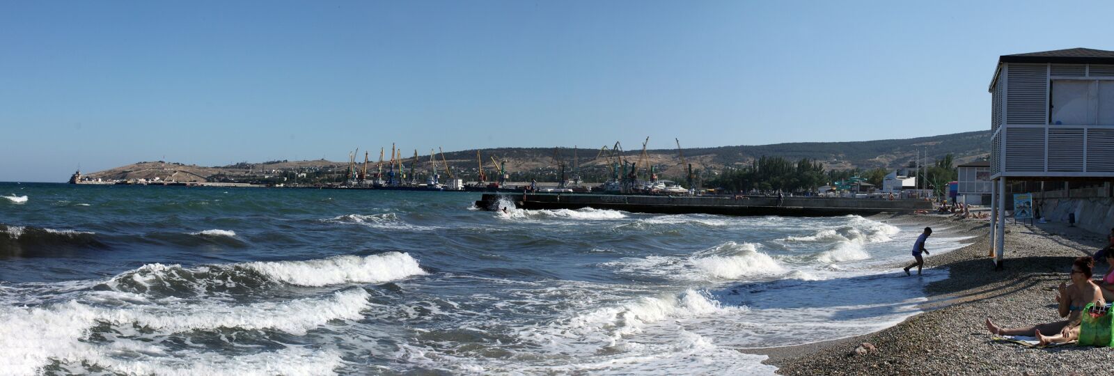 Canon EOS 500D (EOS Rebel T1i / EOS Kiss X3) sample photo. Sea, mountains, sun photography