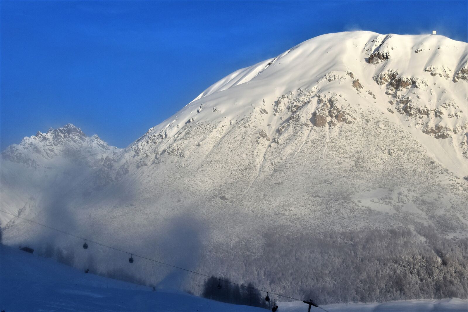 Nikon D5500 sample photo. Snow, landscape, winter photography