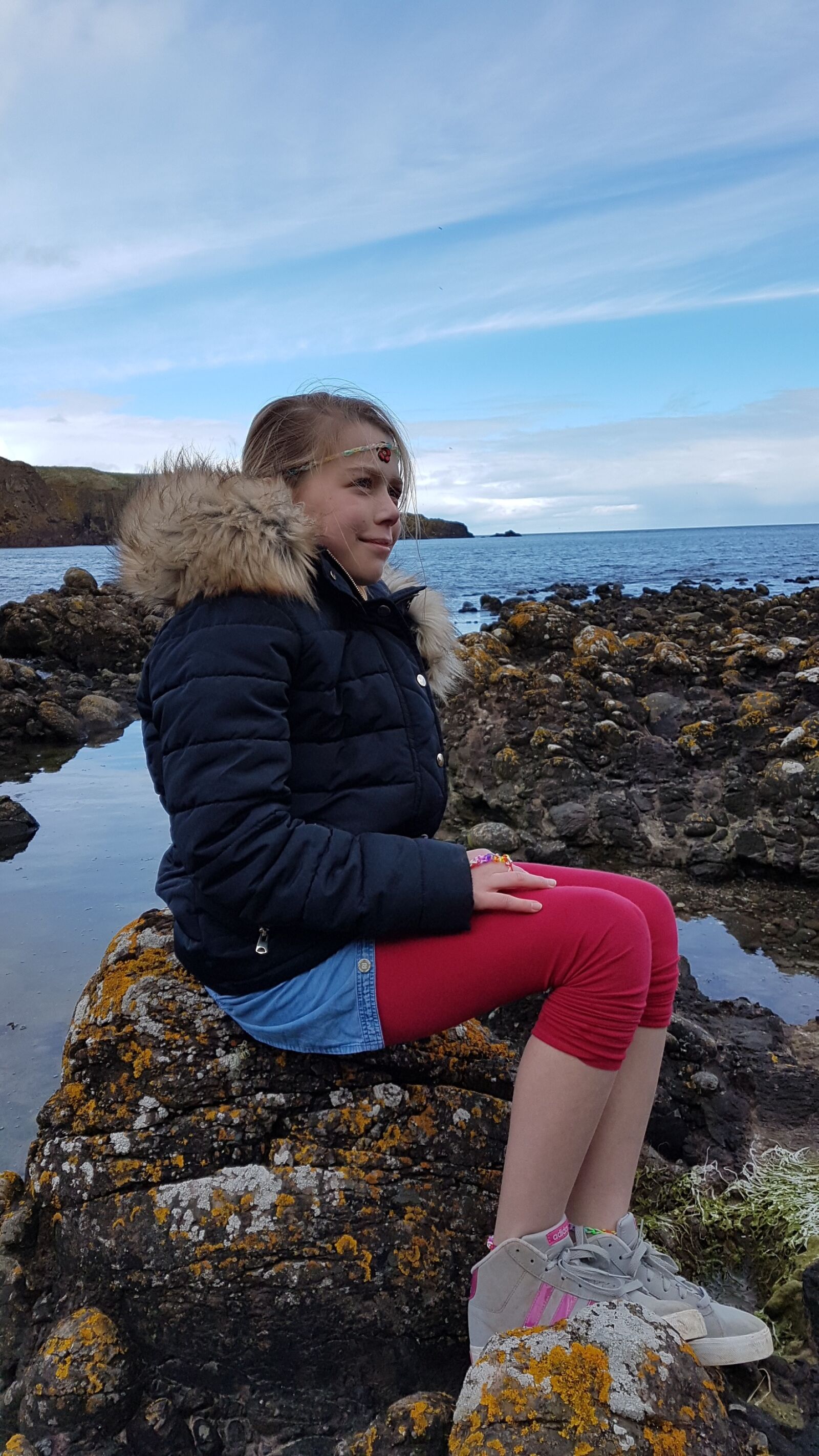 Samsung Galaxy S7 sample photo. Girl by sea, girl photography