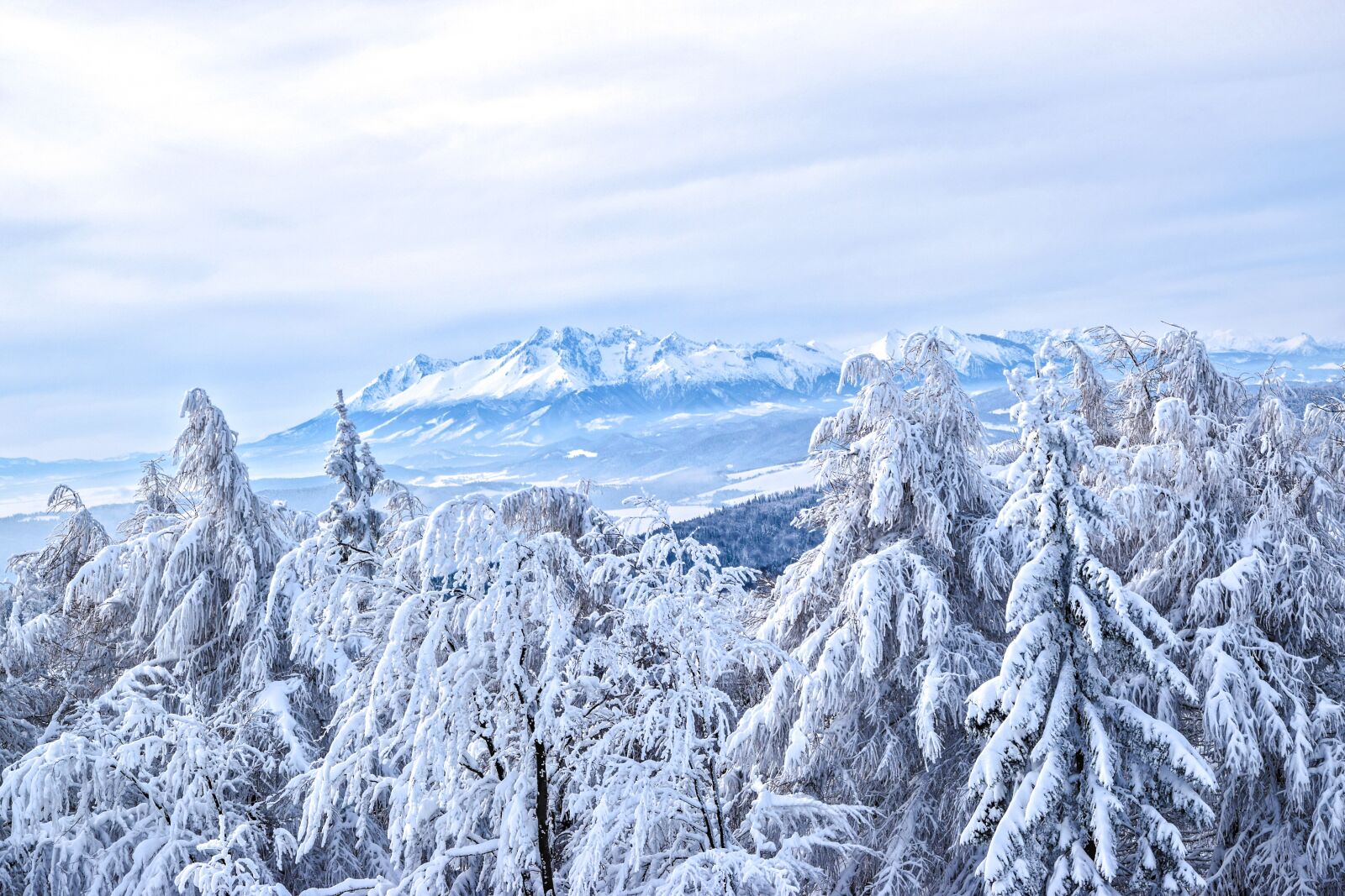 Nikon D5300 sample photo. Winter in the mountains photography