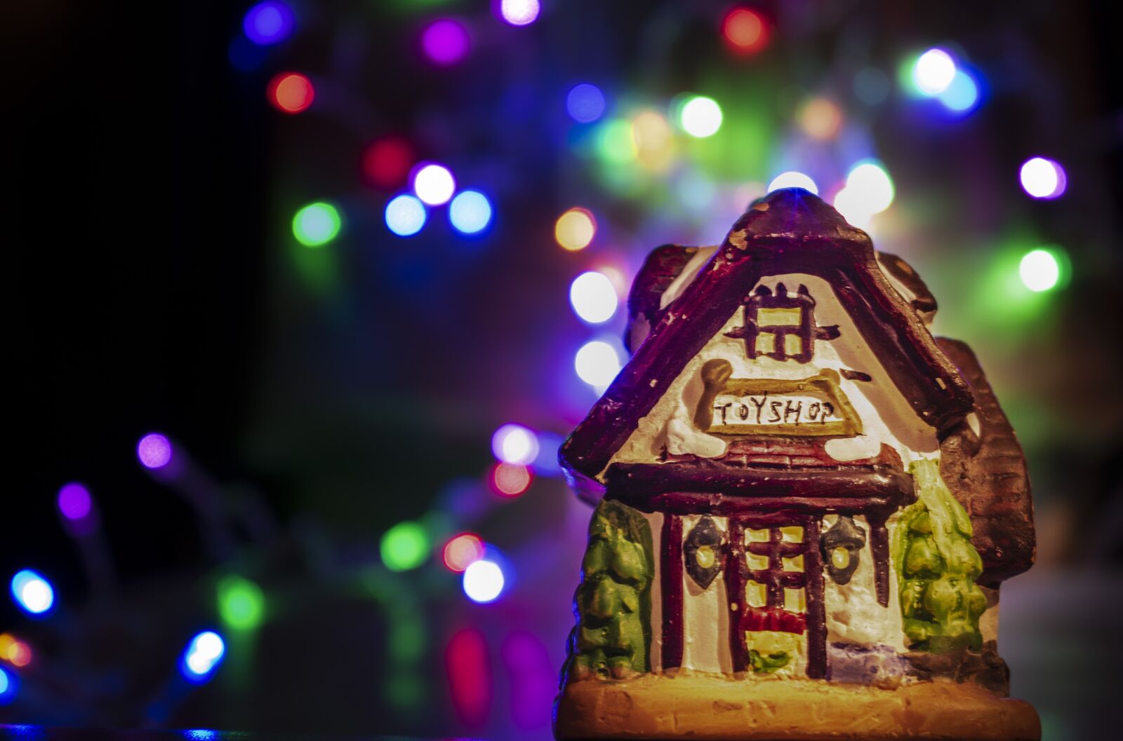 Nikon D5600 sample photo. Christmas, lights, background photography