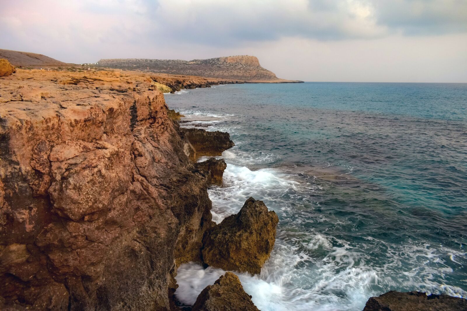 Nikon D3300 sample photo. Cliff, rocky coast, sea photography