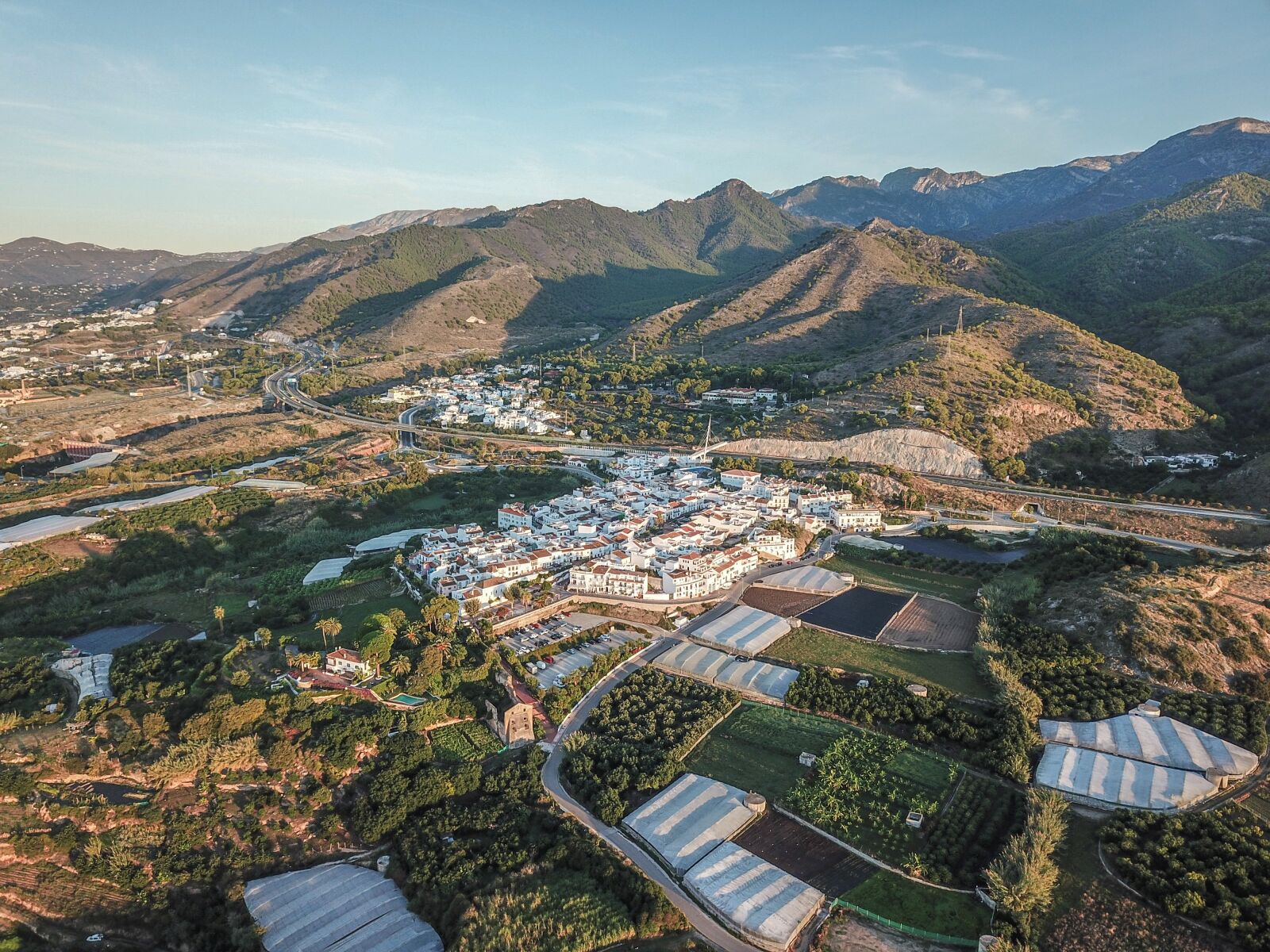 DJI FC220 sample photo. Maro, cave of nerja photography