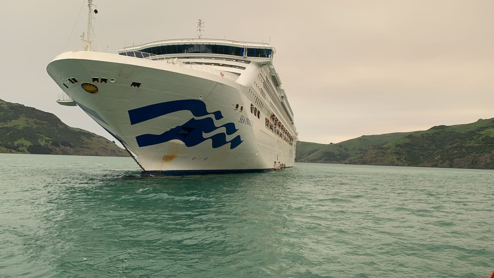 Apple iPhone XR sample photo. Pacific princess, cruse ship photography