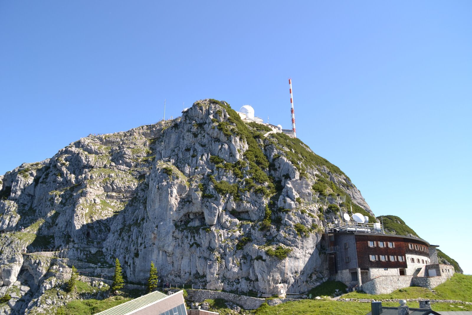 Nikon D3100 sample photo. Wendelstein, observatory, mountain photography