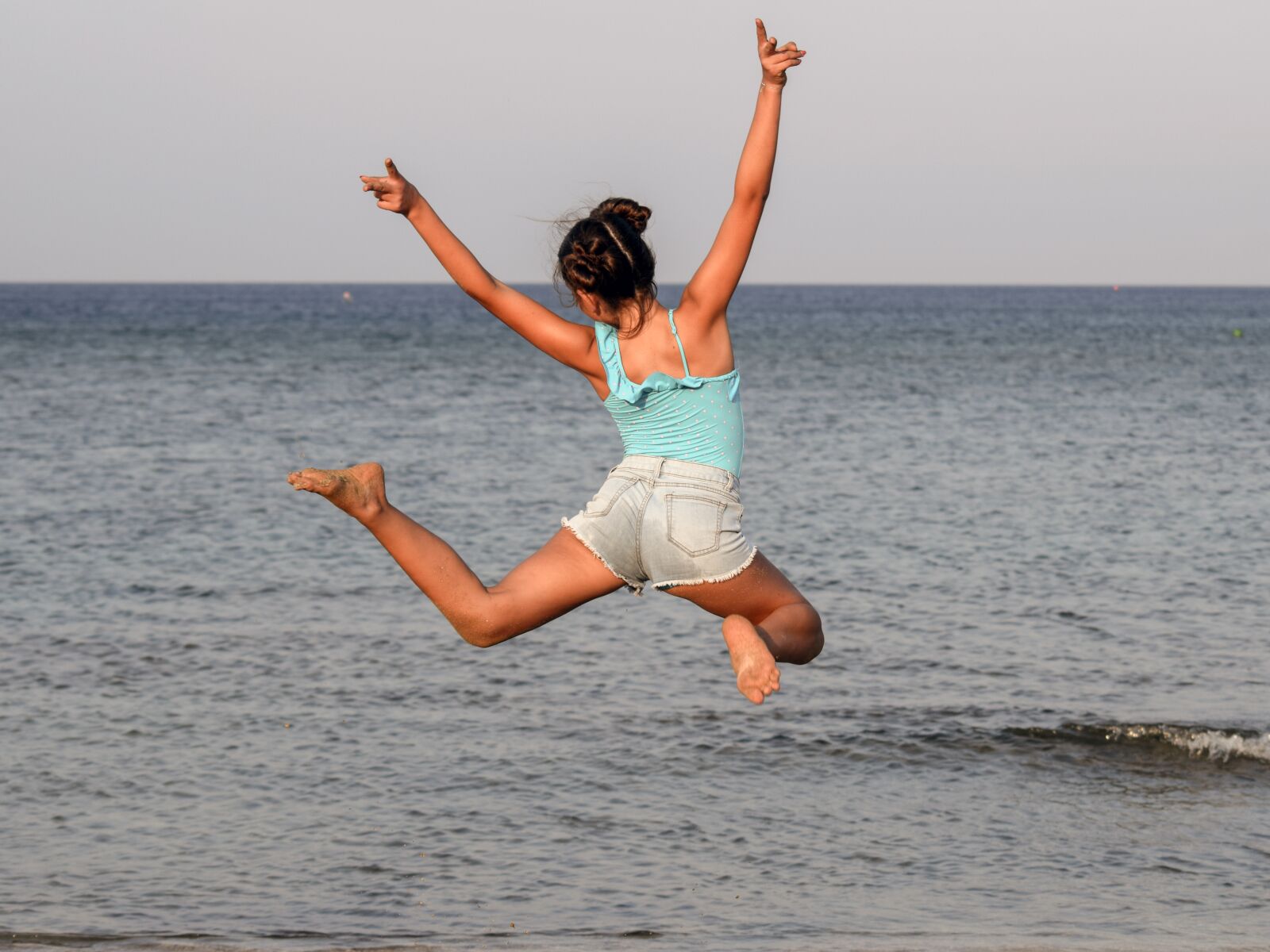 Nikon D3300 sample photo. Girl, teenager, sea photography