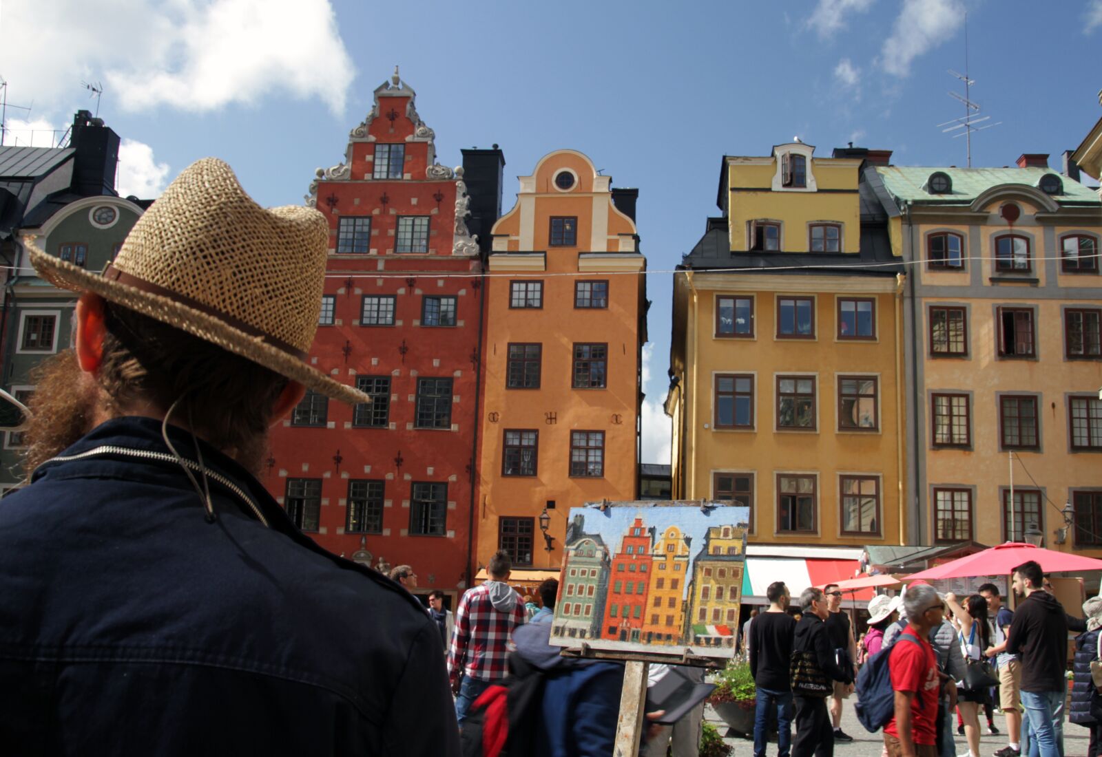 Canon EOS 7D sample photo. Stockholm, painter, painting photography