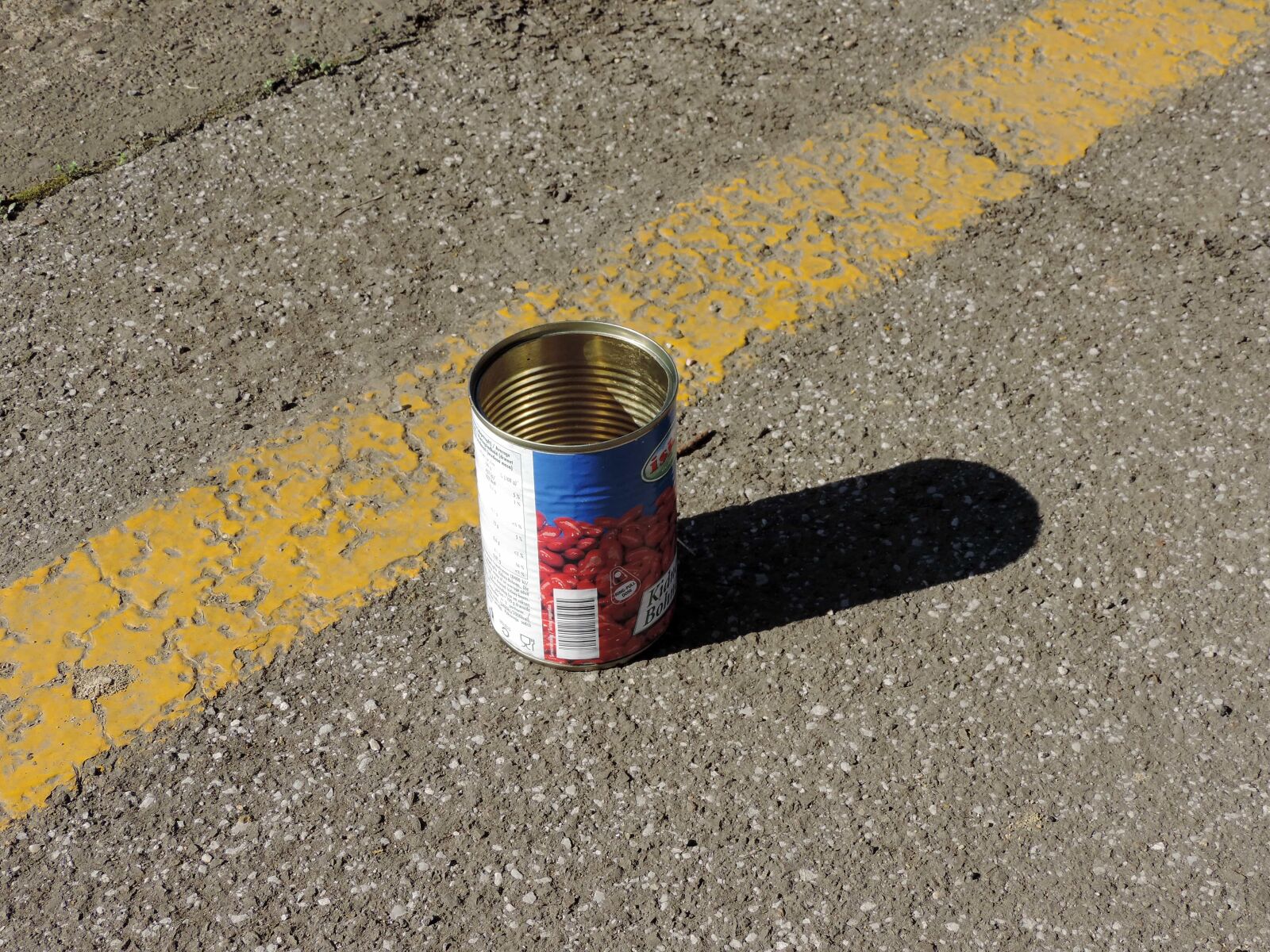 Nikon Coolpix P520 sample photo. Canister, concrete, garbage, metal photography